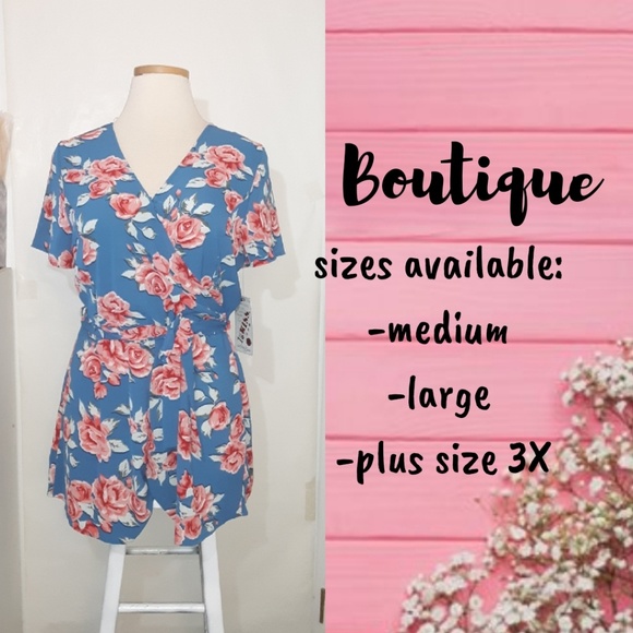 Pants - 🍂Boutique Floral Romper